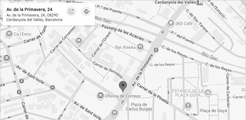 Mapa localizacion La Fragua musical