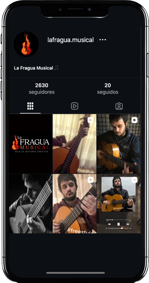 Instagram de La Fragua Musical Instagram de La Fragua Musical